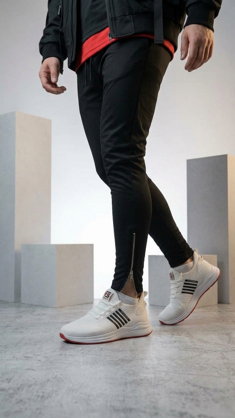 Fashion Street wear Tech Sneakers - Breathable Athletic Jogging & Walking Shoes - photo 3